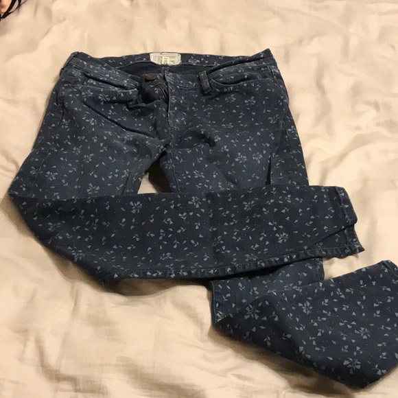 Current/Elliot The Stiletto Lake Ditsy Jeans sz 28 - Picture 4 of 6